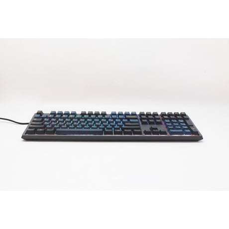 Ducky One 3 Pro, Gaming-Tastatur (Schwarz, US-Layout, Cherry MX2A Blue, RGB-LED, Double-Shot PBT, Quack-Mechanik, Hot-Swap)