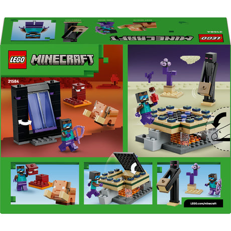 Lego Minecraft 21584 Reise in den Nether und das Endportal