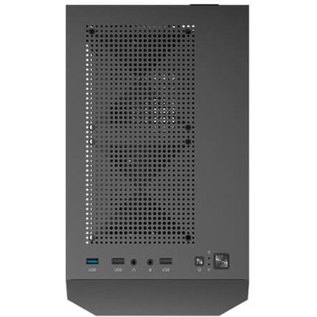 Antec ax20 Midi-Tower-Gehäuse (schwarz | 3x USB-A | gehärtetes Glas)