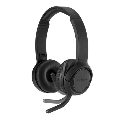 Kensington H1050 EQ Bluetooth-On-Ear-Headset mit Umgebungsgeräuschunterdrückung (Schwarz, Bluetooth 5.4)