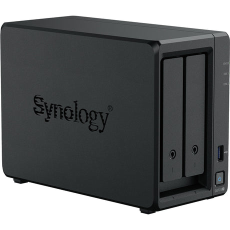 Synology Diskstation DS725+ NAS (schwarz, 2x LAN, USB-A 3.2 (5 Gbit s))