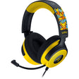 Razer kraken v4 x - pokémon edition over-ear gaming headset (zwart geel, pc, playstation 5, nintendo switch)