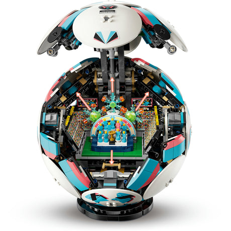 Lego Editions Fußball – 3D-Display-Bausatz mit Ministadion – Geburtstagsgeschenk für Jungen, Mädchen und Fußballfans ab 10 Jahren – 43019