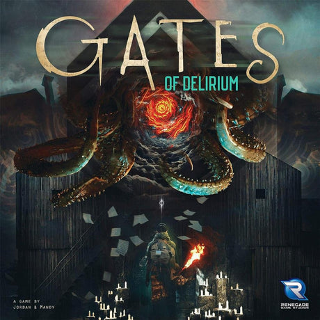 Europäisches Spielernetzwerk Gates of Delirium Brettspiel (englisch, 2 – 4 Spieler, 45 Minuten, ab 14 Jahren)