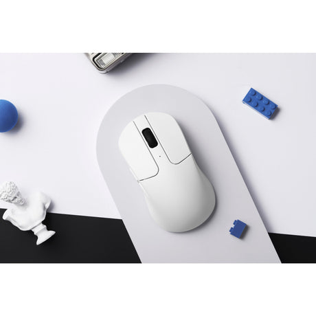 Keychron m3 mini kabellose Gaming-Maus (weiß, 100 - 26.000 dpi)
