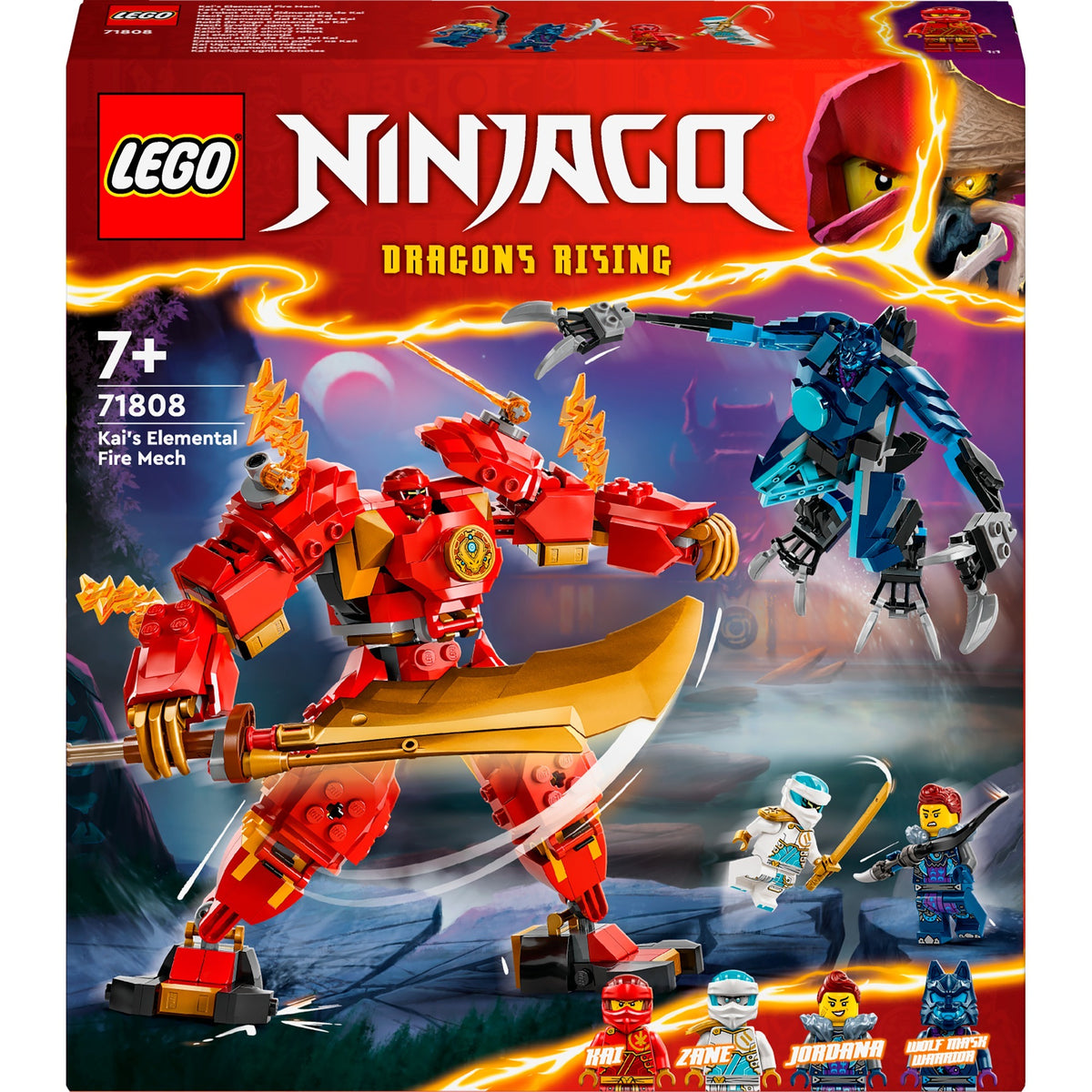 Lego Ninjago 71808 Kais Elementarfeuer-Mech