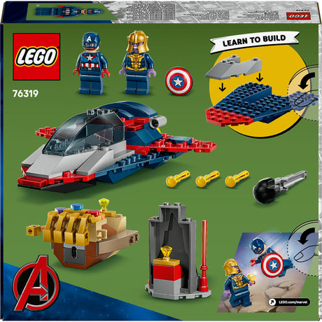 Lego Superhelden Marvel 76319 Captain America vs. Thanos