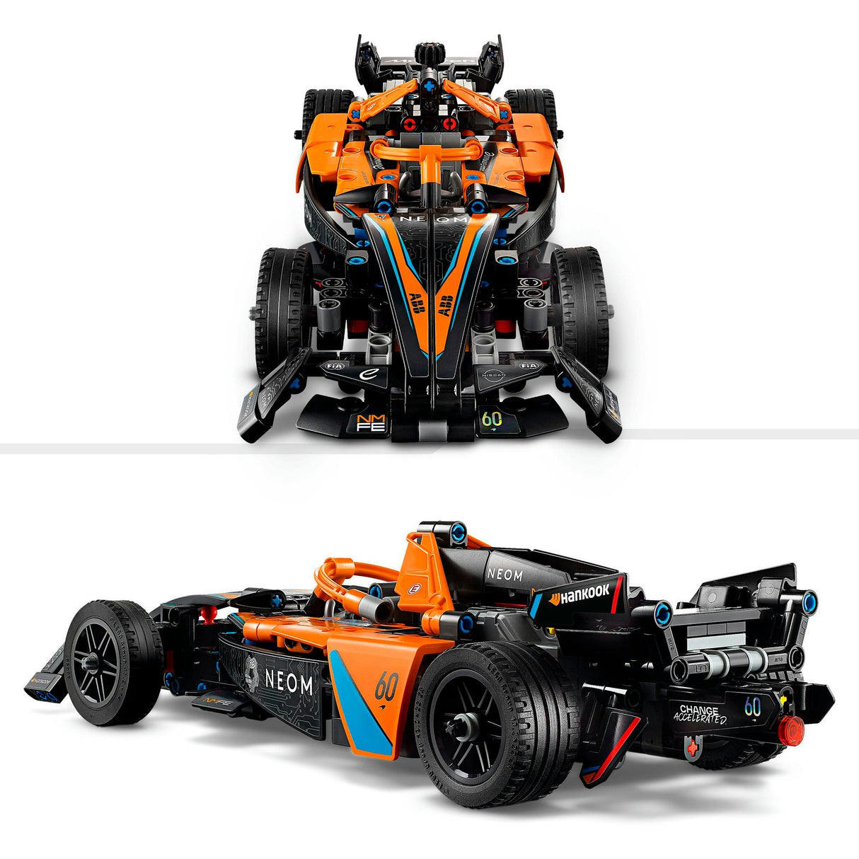 LEGO Technic 42169 Neom McLaren Formel E Rennwagen