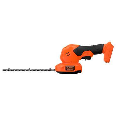 Black+decker bcss18b-xj 18V Gras- und Strauchschere (ohne Akku) (orange schwarz, Akku und Ladegerät nicht im Lieferumfang enthalten)