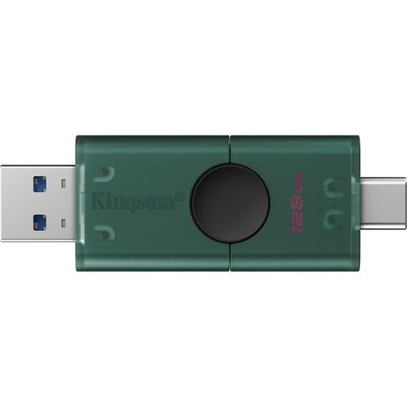 Kingston Data Traveller Duo 128 GB USB-Stick (grün schwarz, dtdeg2 128 GB)