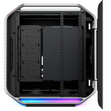 Cooler master cosmos alpha big tower behuizing (zwart zilver | 4x usb-a | 2x usb-c | rgb | tempered glass)