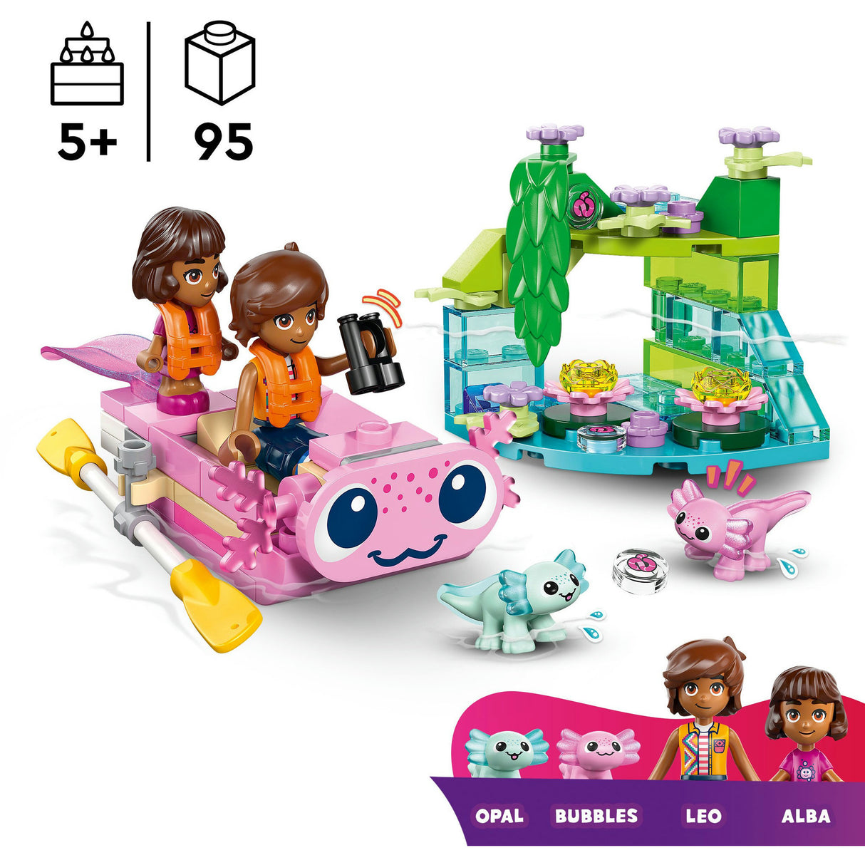 Lego Friends 42861 Axolotl-Abenteuer