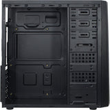 Inter-Tech B-42 RGB Midi-Tower-Gehäuse (schwarz | 3x USB-A | RGB | Fenster)