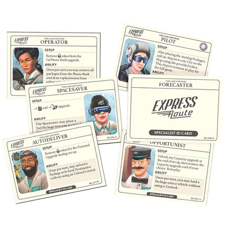 European Player Network Express Route Brettspiel (englisch, 1 - 4 Spieler, 60 Minuten, ab 10 Jahren)