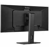 Iiyama Prolite xub3493wqsu-b6 34 Ultrawide Monitor (Schwarz (matt), 2x HDMI, Display Port, 2x USB-A, USB-B, 2x USB-C)