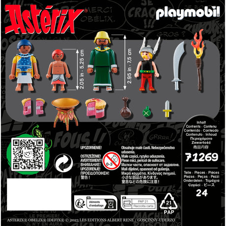 Playmobil Asterix – der vergiftete Kuchen von Plurkis Konstruktionsspielzeug (71269)