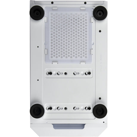 Silverstone Fara H1M Pro Midi-Tower-Gehäuse (weiß | 3x USB-A | RGB | Fenster)