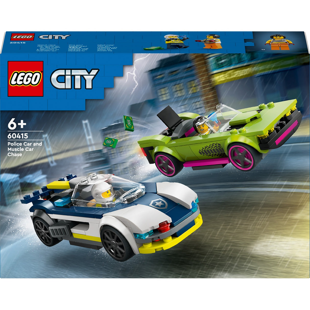 Lego Lego City 60415 Polizeiauto und schnelle Verfolgung des Autos