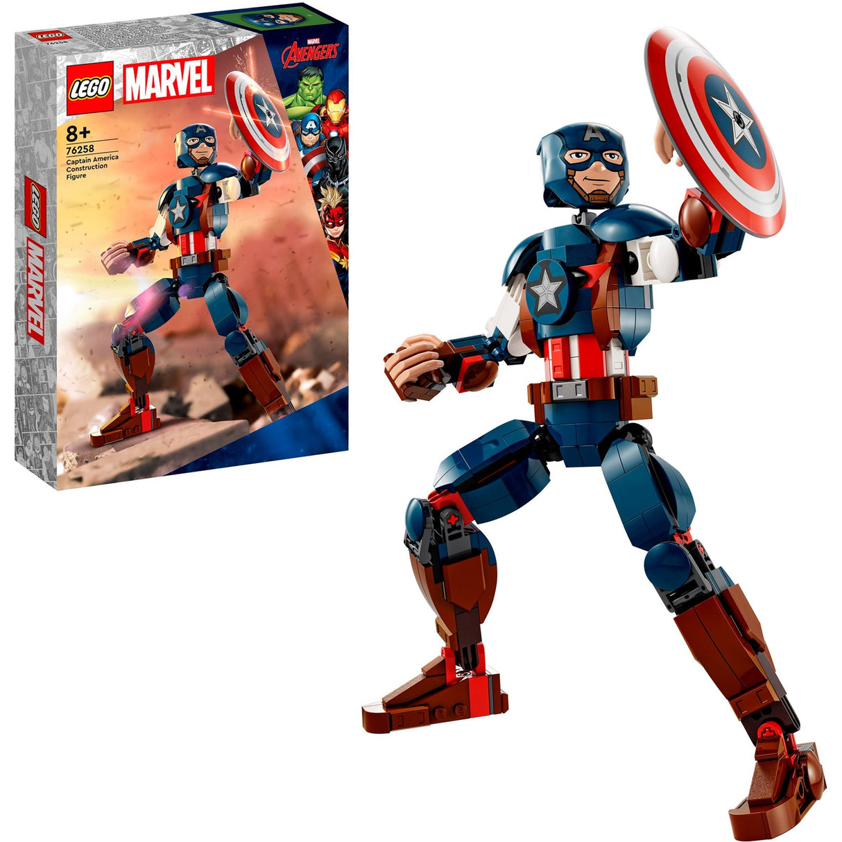 Lego Superhelden 76258 Captain America Baufigur