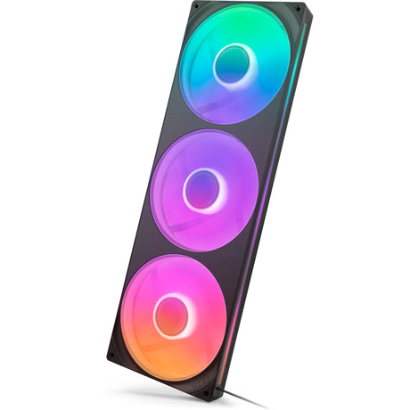 Nzxt f420 RGB Core Gehäuselüfter (schwarz, 3 Stück, 420 x 140 x 26 mm)