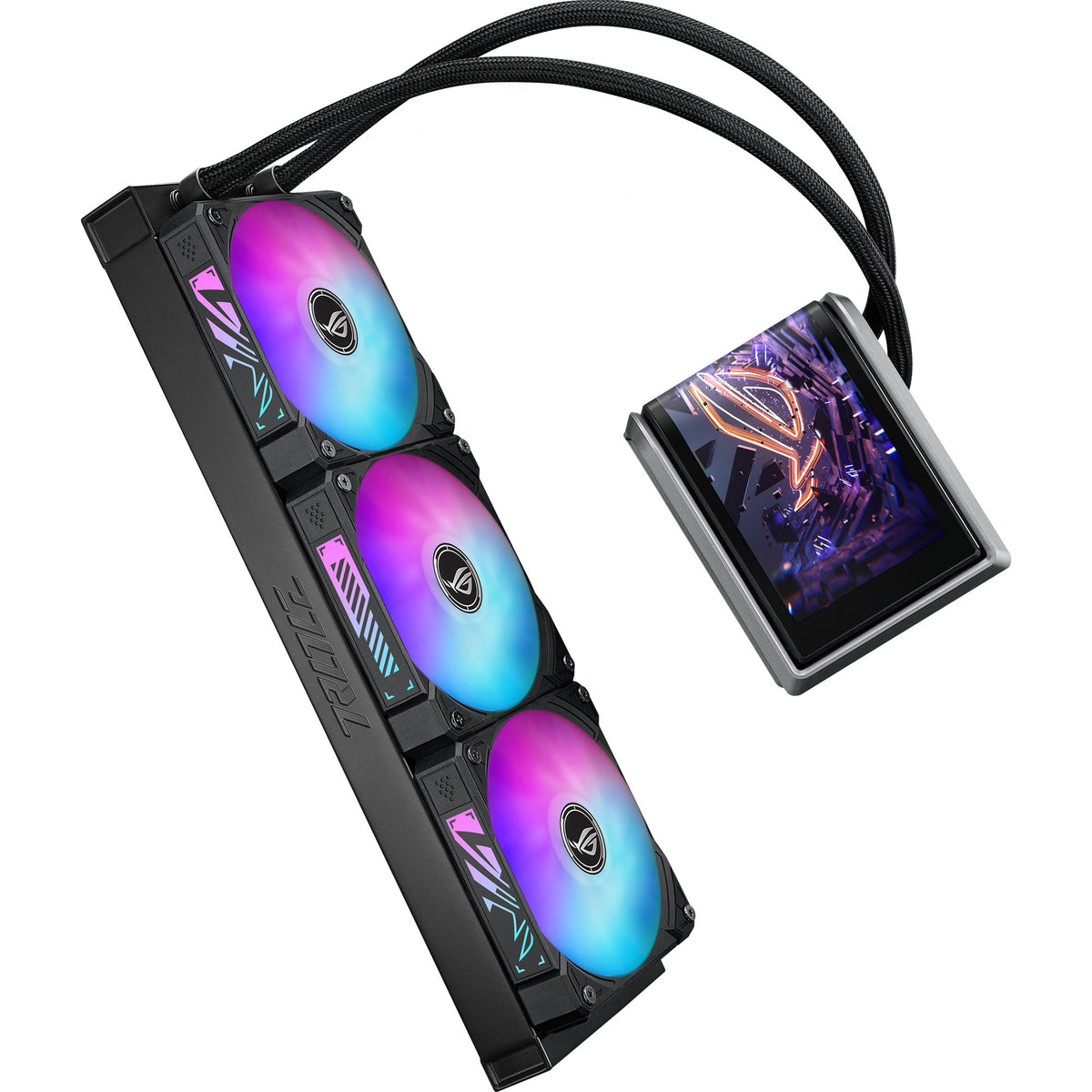 Asus rog ryuo iv 360 argb waterkoeling (zwart)