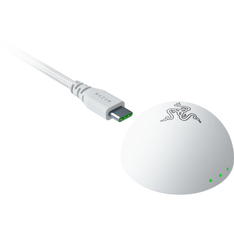 Razer Deathadder V4 Pro Gaming-Maus (weiß, bis zu 45.000 dpi, 8000 Hz)
