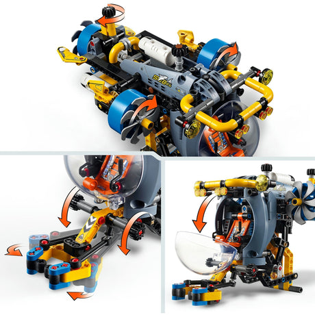 Lego Technic U-Boot zur Tiefseeforschung – 42201