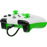 Turtle beach rematch core bedrade controller (wit groen, xbox serie x|s, xbox one, pc)