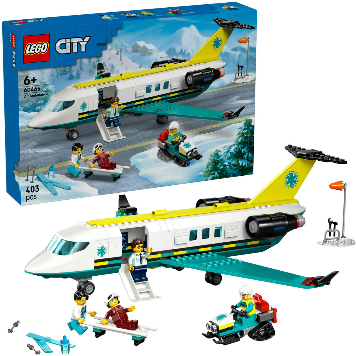 Lego City 60465 Rettungsflugzeug