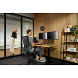 Kensington Pro Fit Ergo My630 EQ wiederaufladbare Maus (schwarz, 1000–2400 dpi, Bluetooth, 2,4 GHz)