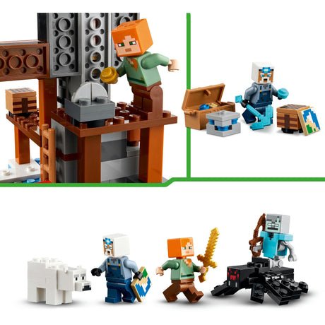 Lego Minecraft Bausatz „Die Spitzhacke-Mine“ für Kinder – 21277