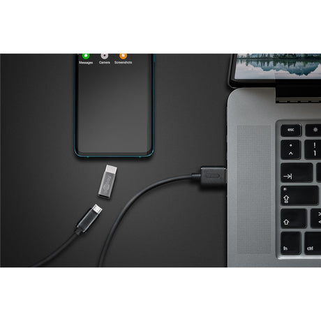 Goobay USB-C auf Micro-USB-Adapter (grau)