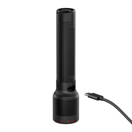 Ledlenser p6r Taschenlampe (schwarz, 1200 lm, 6000-7500k)