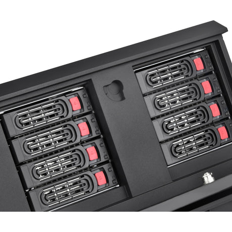 Silverstone CS381b v1.1 Rackgehäuse (schwarz | 2x USB-A 3.2 (5 Gbit s) | 2x Audio)