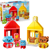 Lego Duplo – Alltagsgewohnheiten – Konstruktionsspielzeug zum Essen und Schlafen (10414)