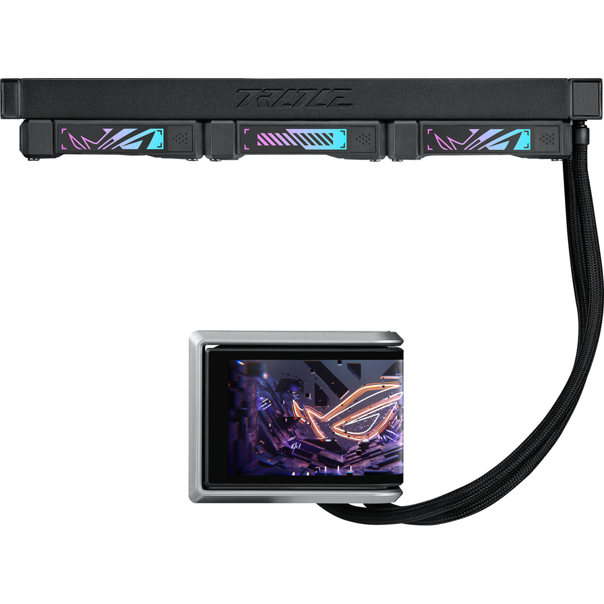 Asus rog ryuo iv 360 argb waterkoeling (zwart)