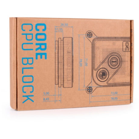 Alphacool Core 1 Silver CPU-Kühler (Silber)