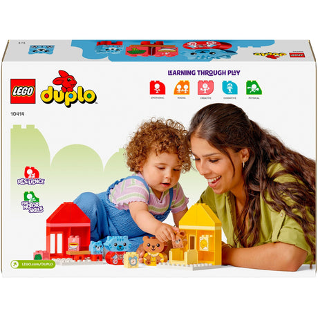 Lego Duplo – Alltagsgewohnheiten – Konstruktionsspielzeug zum Essen und Schlafen (10414)
