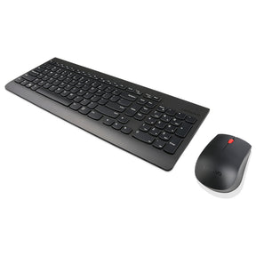 Lenovo 510 wireless combo keyboard mouse desktopset (zwart, us lay-out (qwerty), 100%, 1200 dpi)