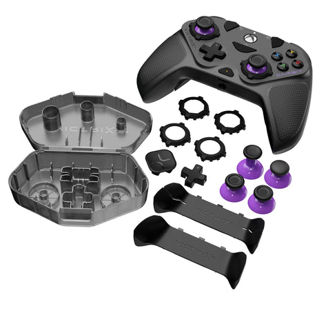 Turtle beach victrix gambit prime wired tournament controller (zwart, xbox series x|s, xbox one, pc)