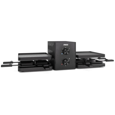 Princess Raclette Purify 162660 Gourmet-Set (schwarz)