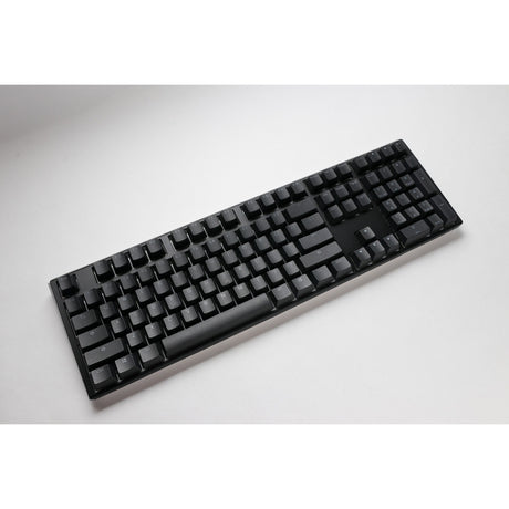 Ducky One 3 Classic, Tastatur (Schwarzweiß, US-Layout, Cherry MX Blue, RGB-LED, Double-Shot PBT, Hot-Swap-fähig, Quacksalber-Mechanik)