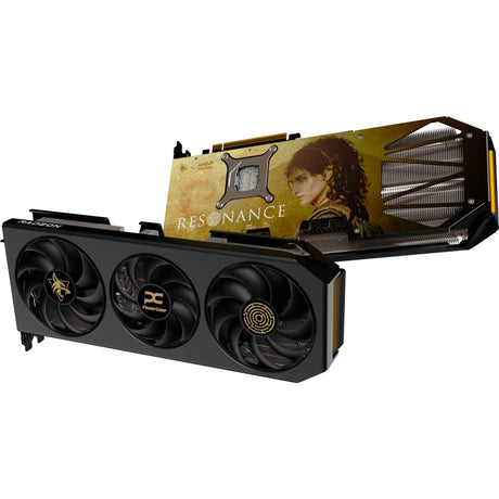 Powercolor radeon rx 9070 xt hellhound 16gb gddr6 resonance edition grafische kaart (rdna4, gddr6, 3x displayport, 1x hdmi)