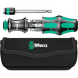 Wera kraftform kompakt 26 mit Koffer, 7-teiliges Bit-Set (schwarz grün)