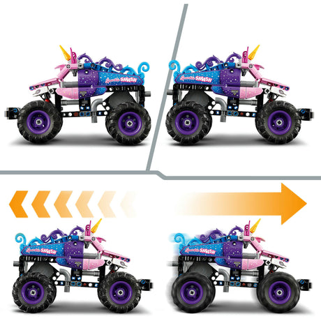 Lego Technic 42220 Monster Jam Sparkle Smash Zurückziehen