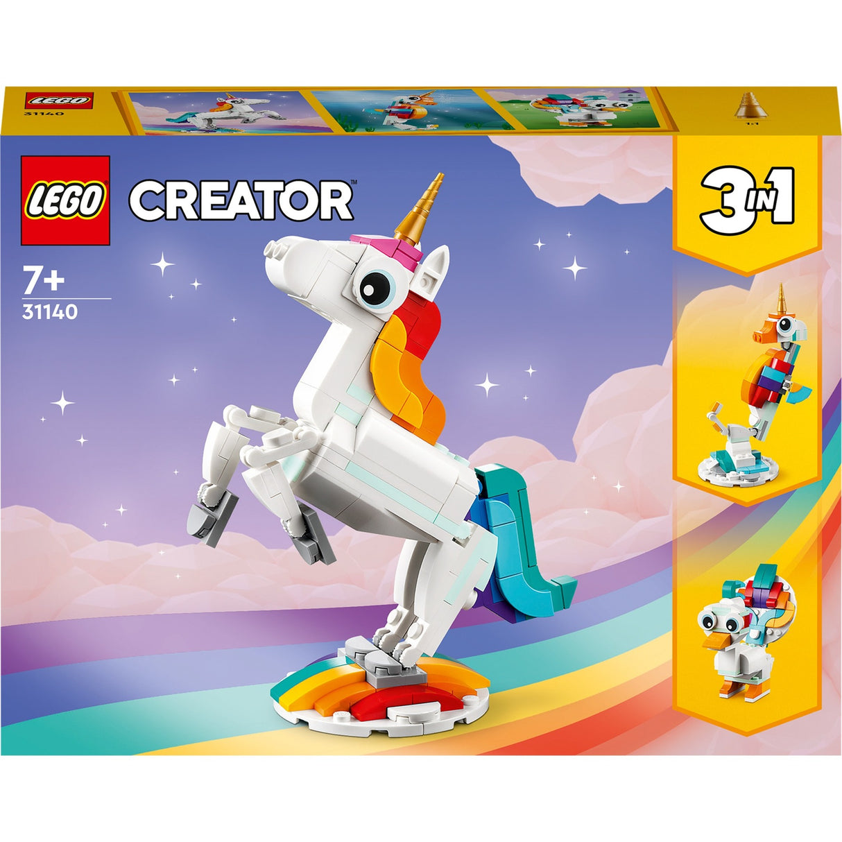 Lego Creator 31140 3in1 magisches Einhorn