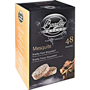 Bradley Mesquite-Holzbriketts Räucherholz (48 Stück)