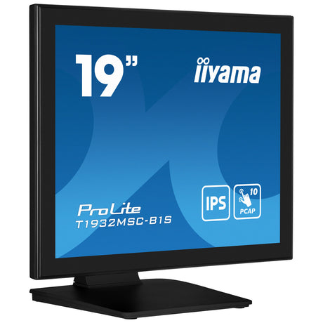 Iiyama Prolite T1932MSC-B2S 19 Touchscreen-Monitor (schwarz, 1x Display-Port, 1x HDMI)