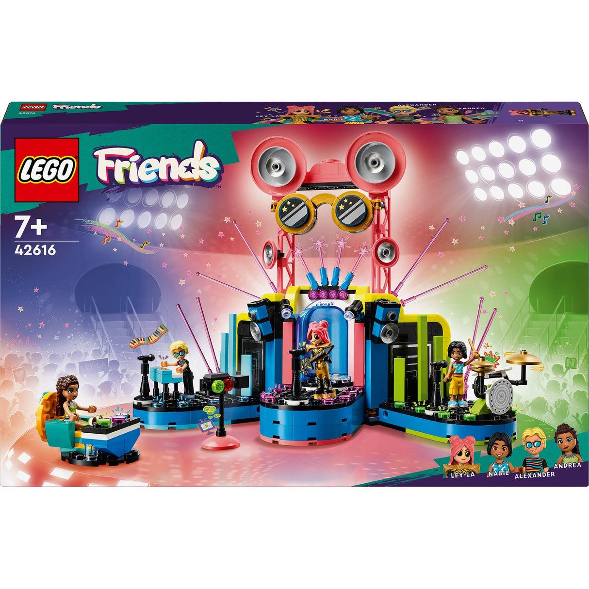 Lego Friends – Heartlake City Musical Talent Show Bauspielzeug (42616)