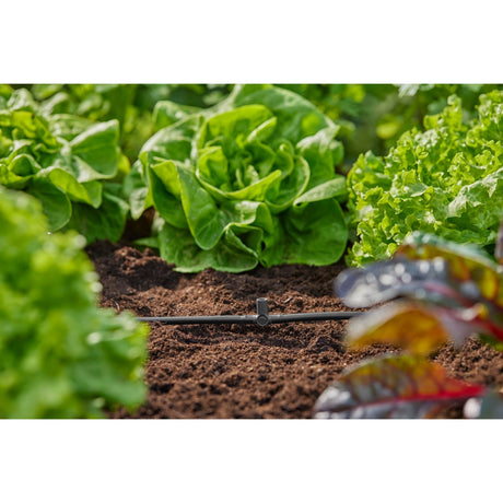 Gardena T-Stück für Sprinkler Endtropfer 4,6 mm (3 16 ) Anschluss (dunkelgrau, 5 Stück)